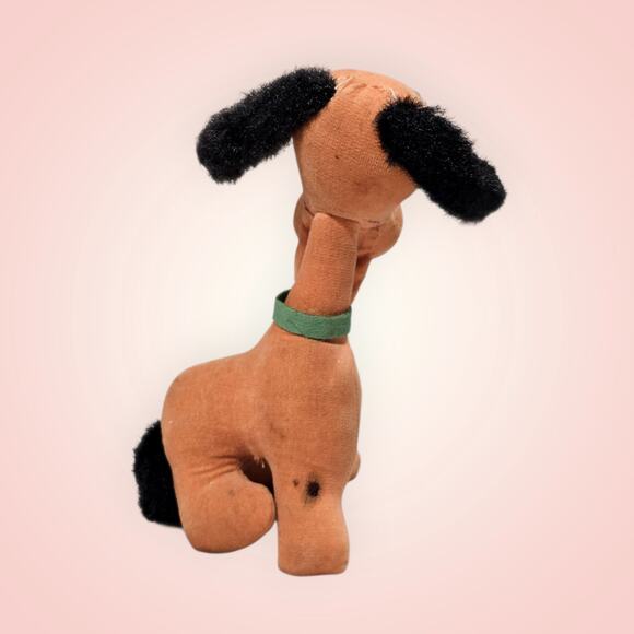 Vintage 1960s Jungle Book Bagheera velveteen Panther toy figure by GUND AS IS - Picture 10 of 12